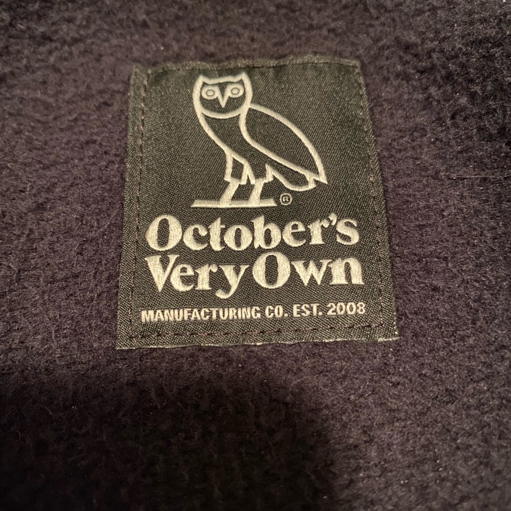 October’s Very Own fleece hoodie